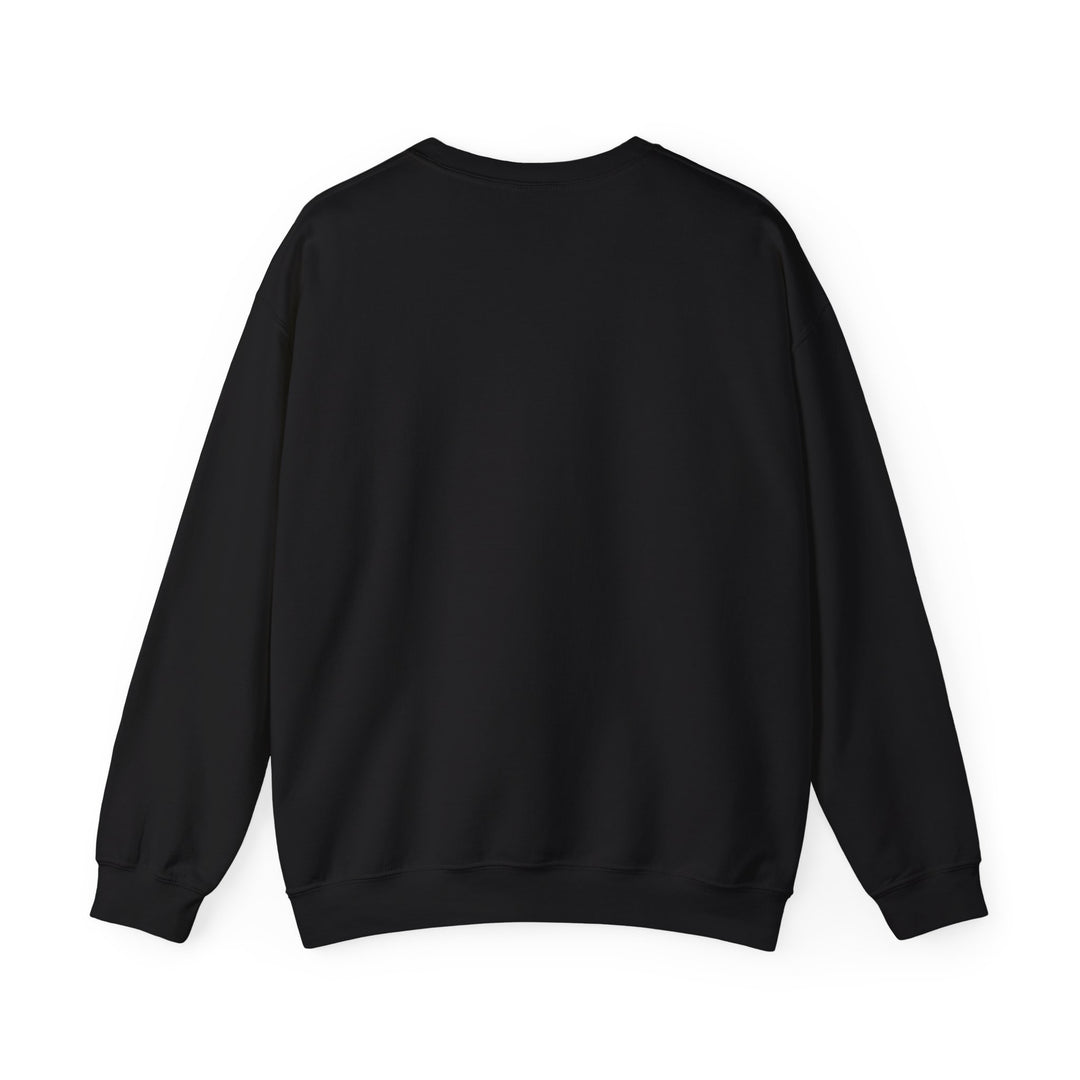 Crewneck Sweatshirt — "Bark After Dark" Vintage Halloween Dog Graphic