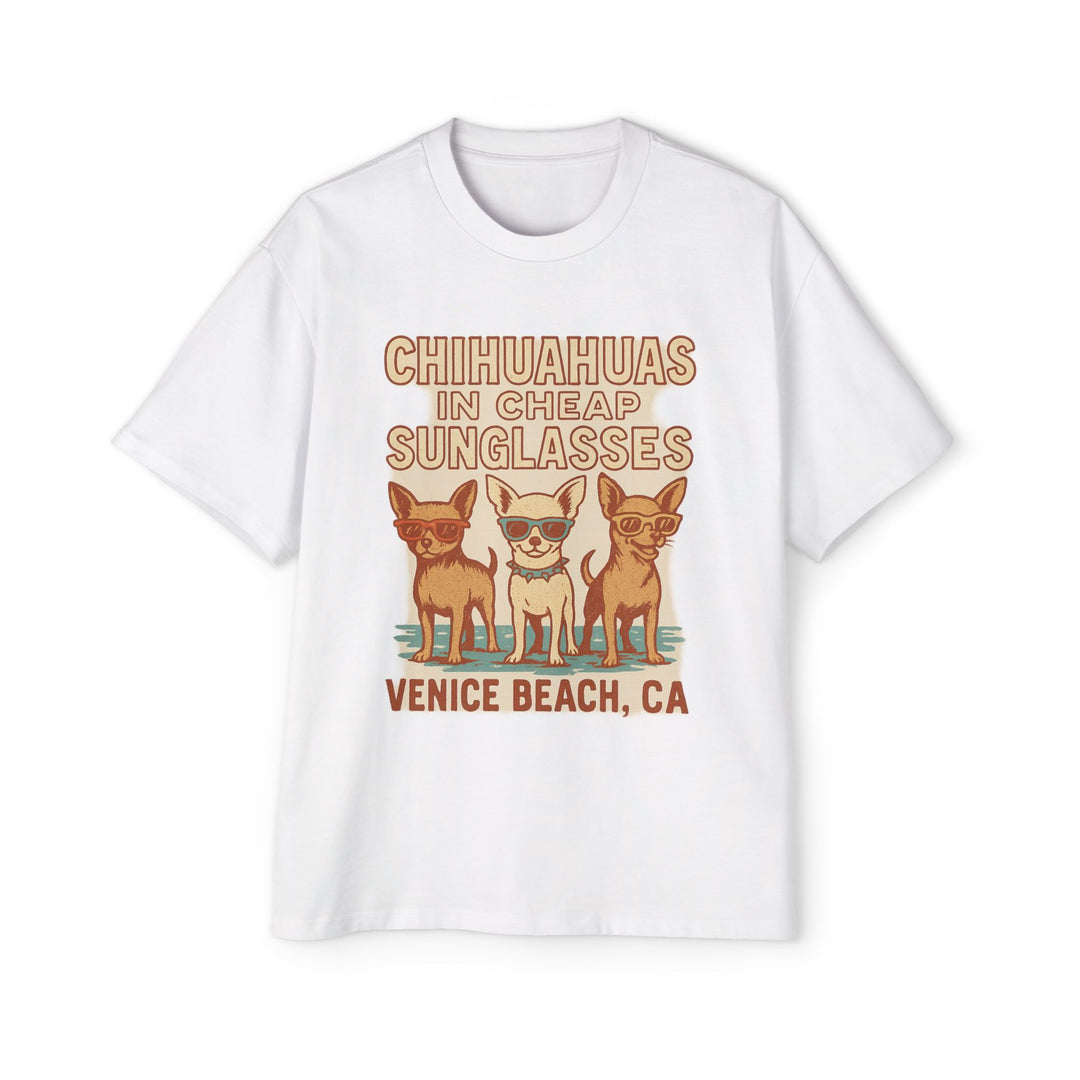 Chihuahuas in Cheap Sunglasses White
