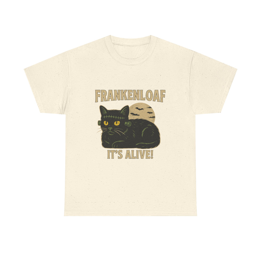 Frankenloaf – It’s Alive! Gothic Cat Loaf T-Shirt