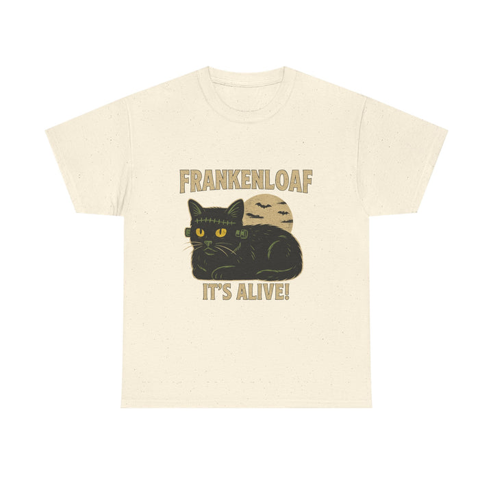 Frankenloaf – It’s Alive! Gothic Cat Loaf T-Shirt