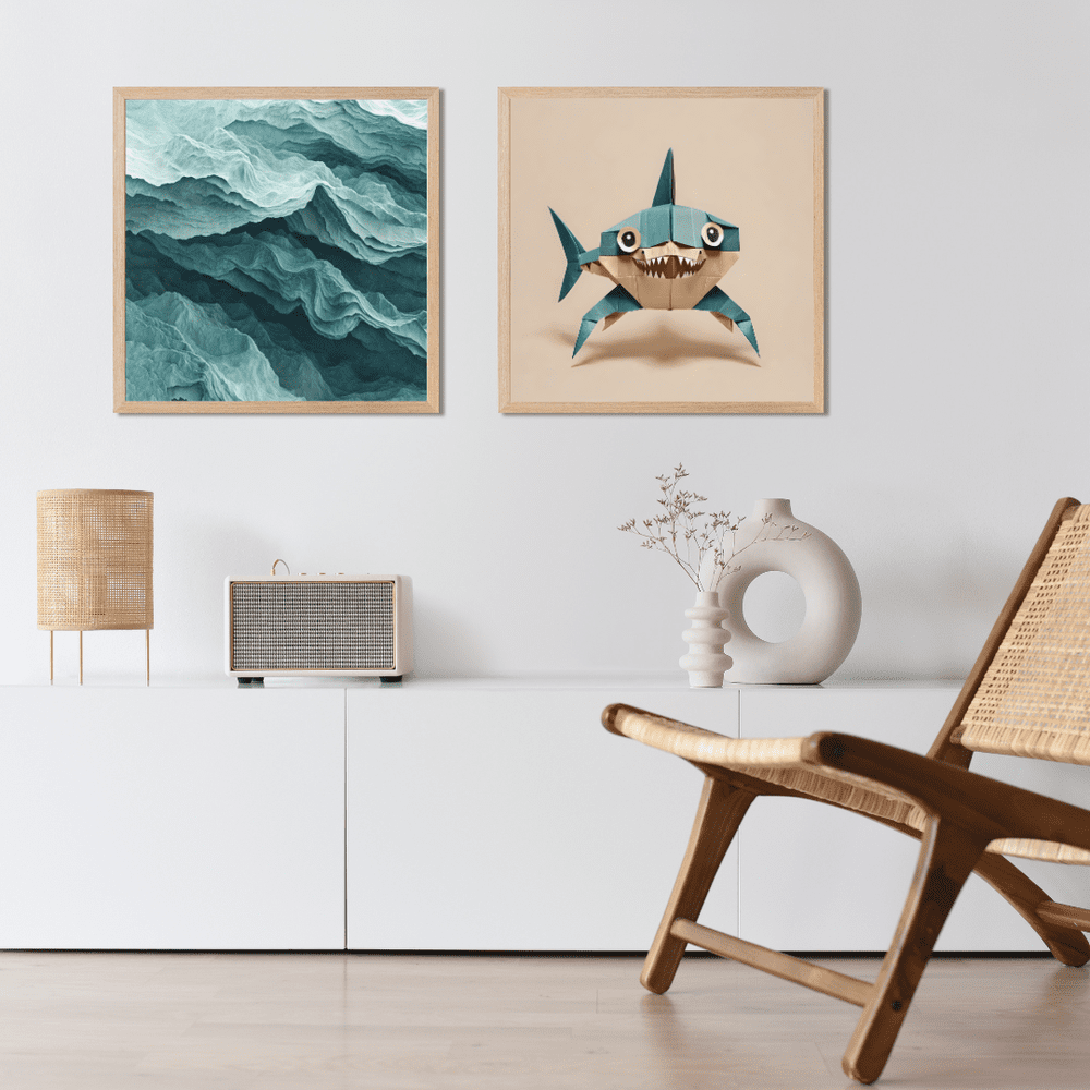 Art Print - Paper Jaws