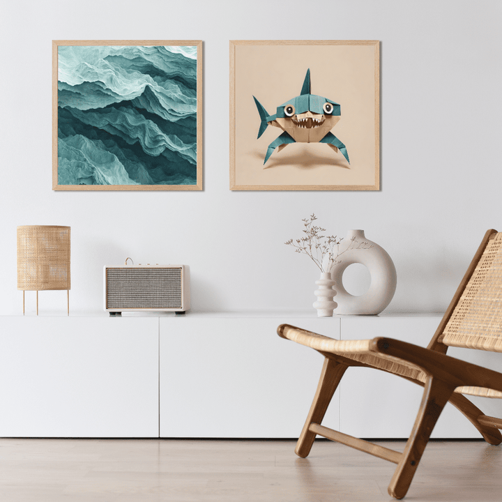 Art Print - Paper Jaws