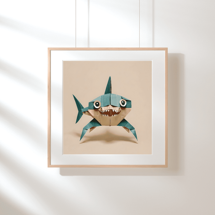 Art Print - Paper Jaws
