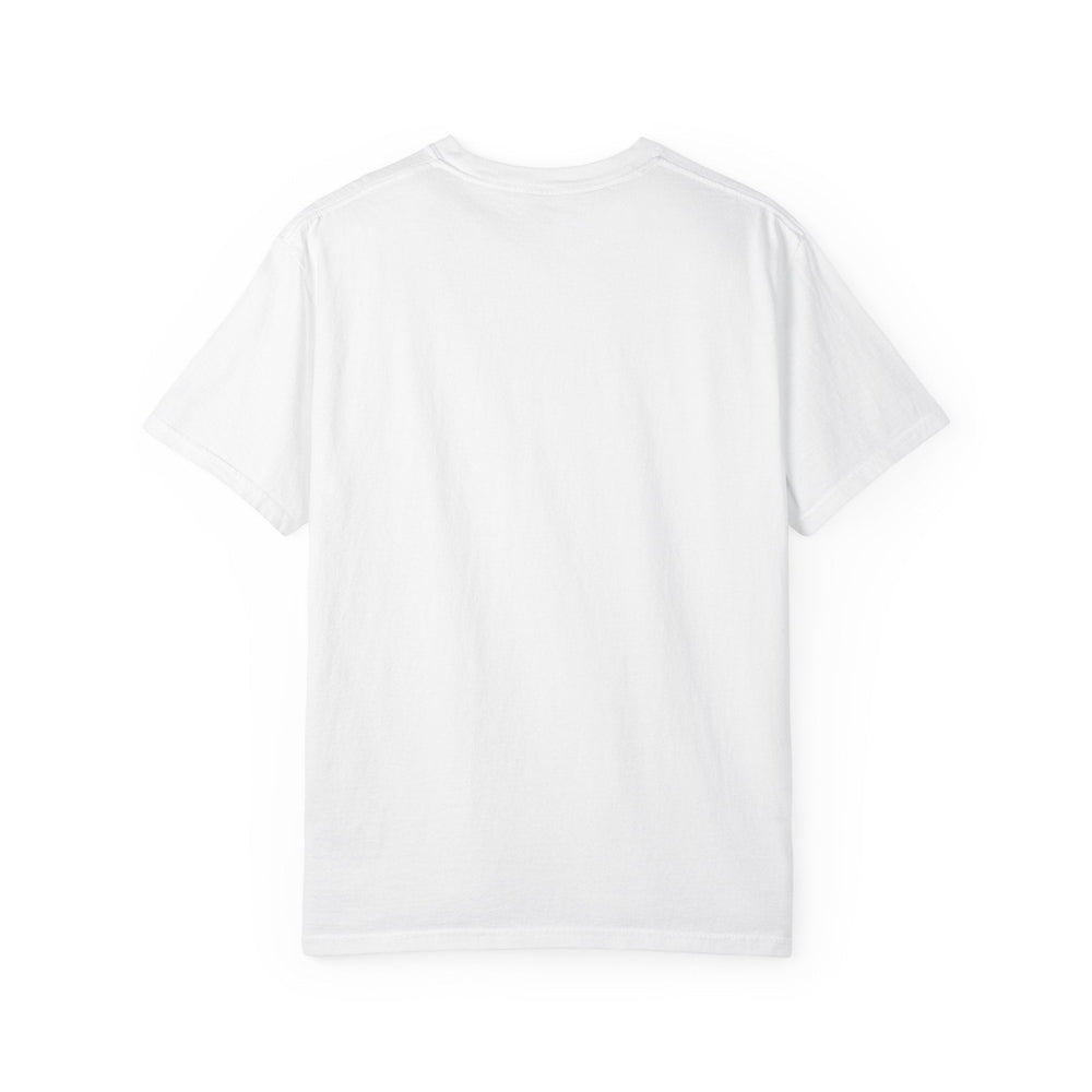 Campfire Cat Patch T-Shirt - Retro Outdoor Graphic Tee