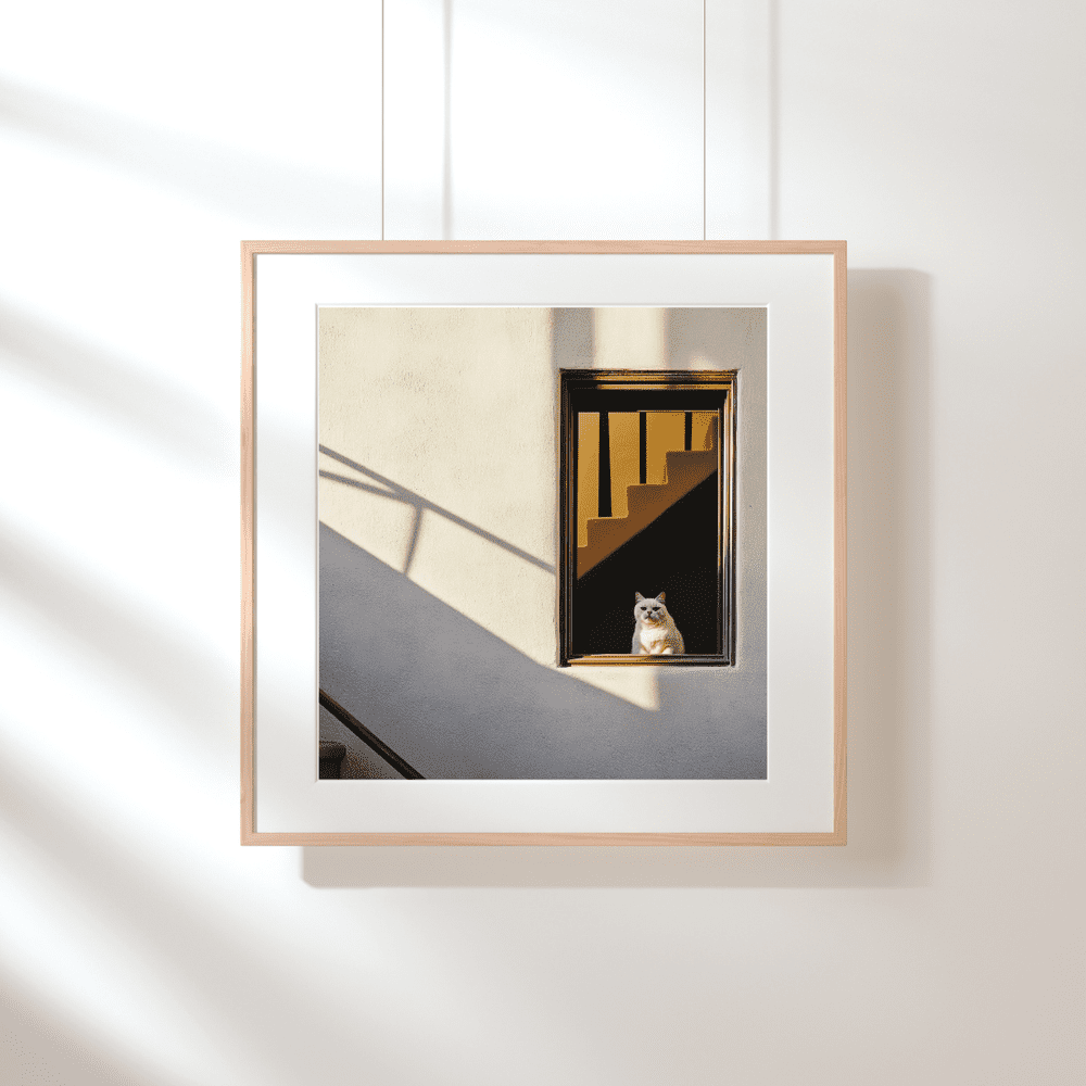 Cat Art Print - The Urban Whisker