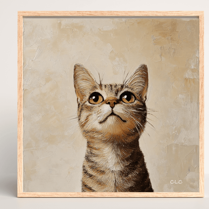 Cat Print - Upward Whiskers