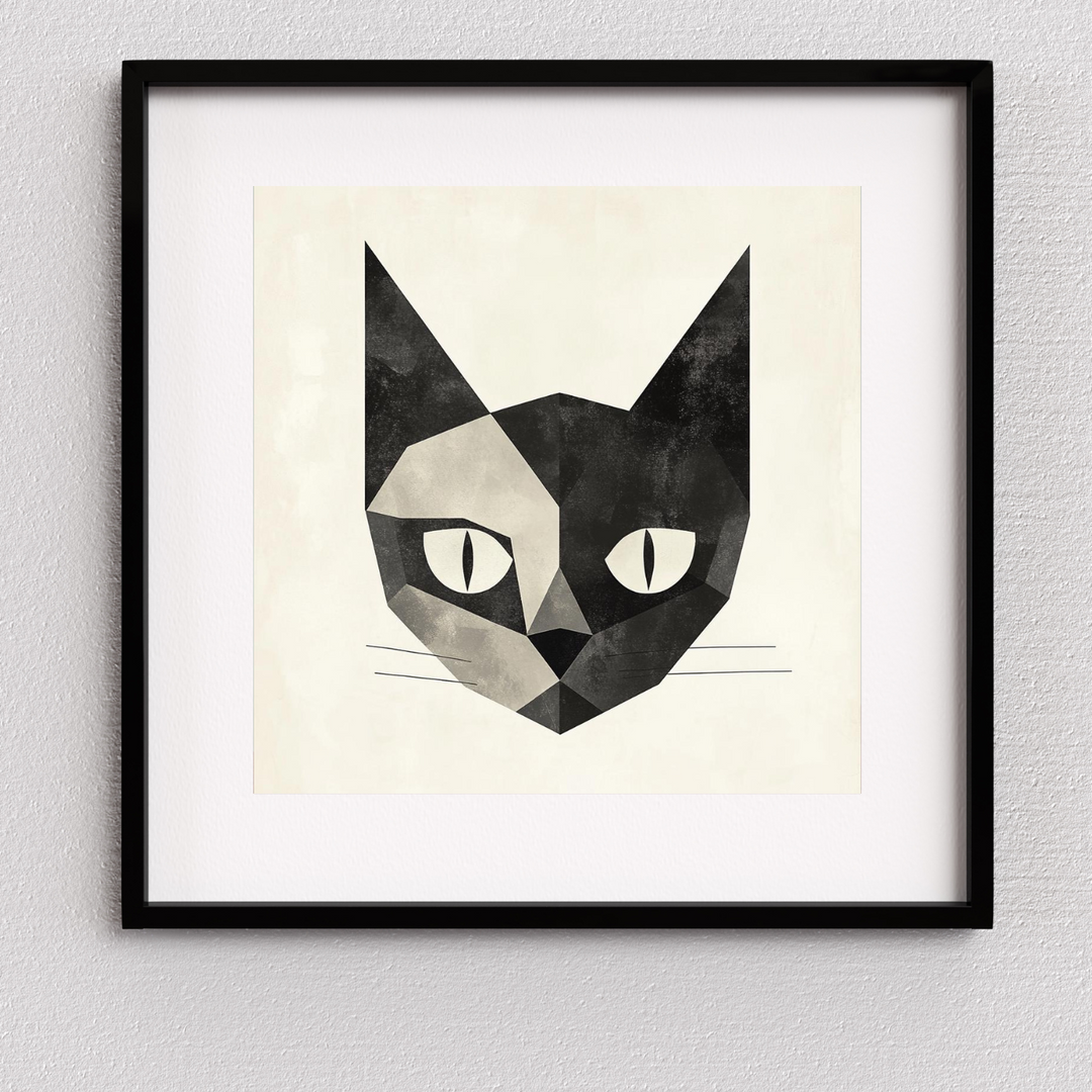 Cat Print - The Golden Catio