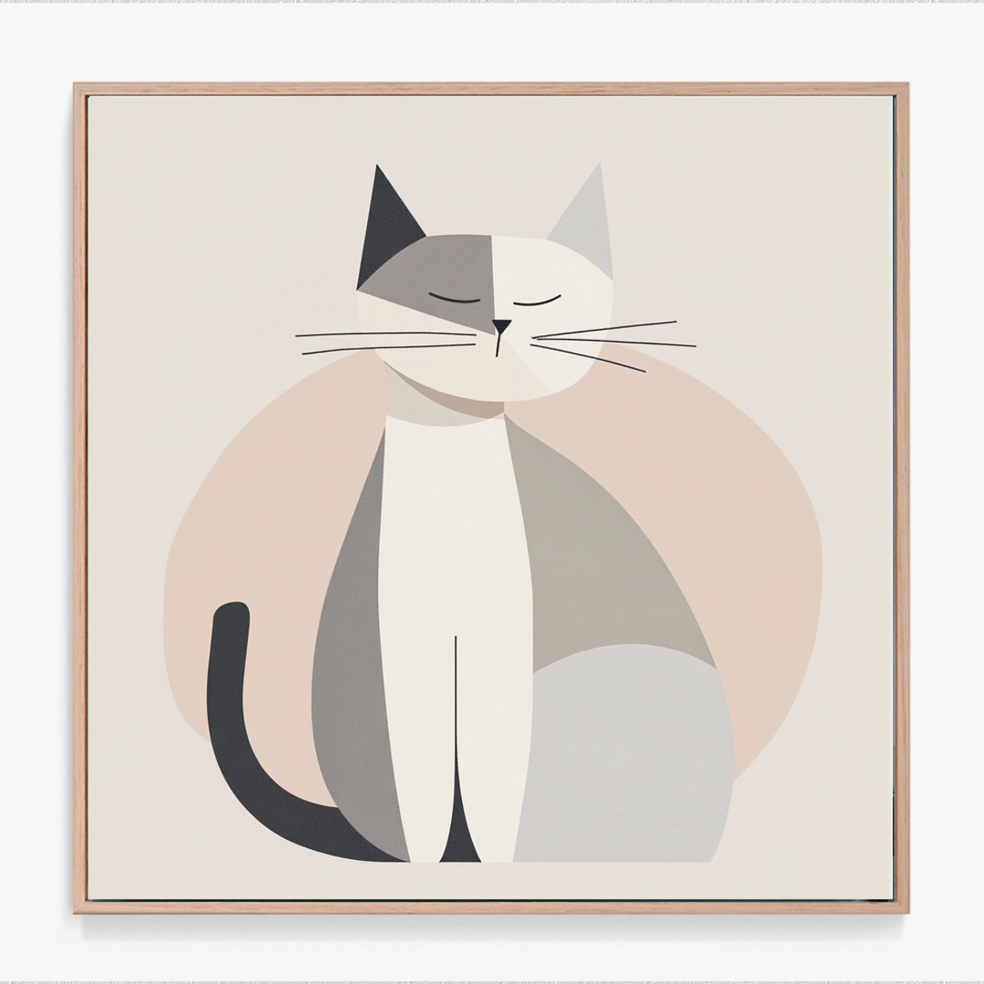 Cat Print - The Observer