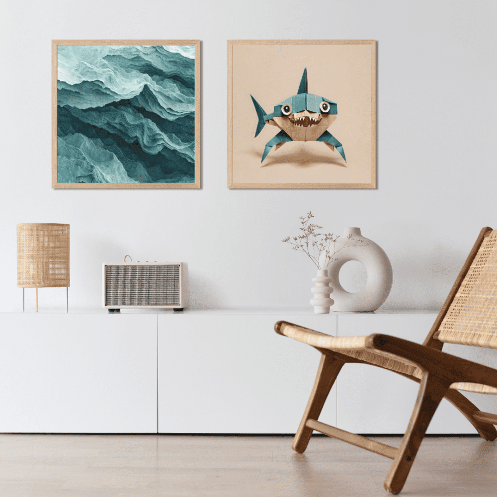 Art Print - Paper Jaws 2