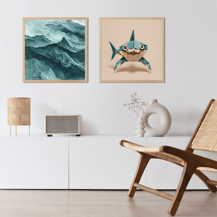 Art Print - Paper Jaws 2