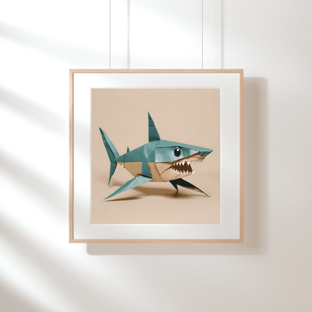 Art Print - Paper Jaws 2