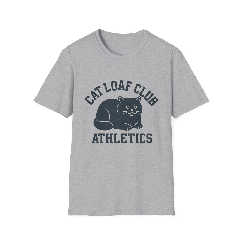 Cat Loaf Club Athletics T-Shirt Sport Grey