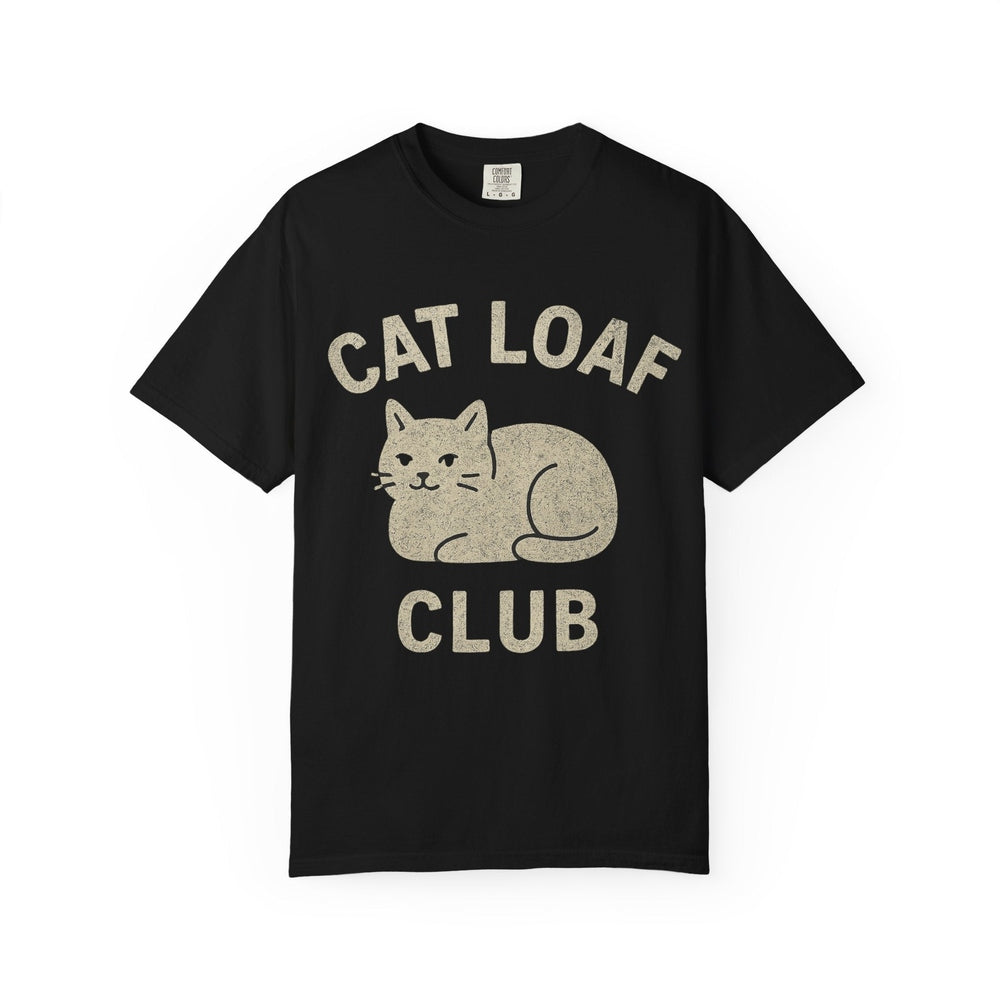 Cat Loaf Club Original T-Shirt Black