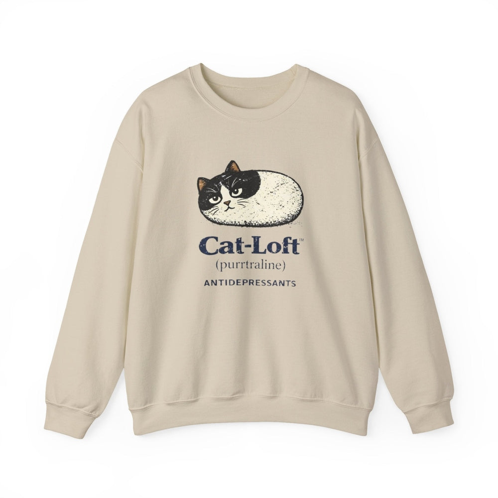 Cat-Loft Crewneck Sweatshirt Sand