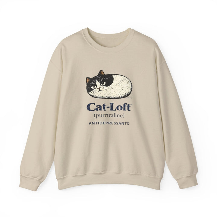 Cat-Loft Crewneck Sweatshirt Sand