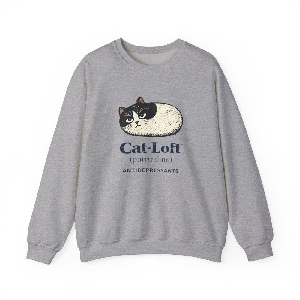 Cat-Loft Crewneck Sweatshirt Sport Grey