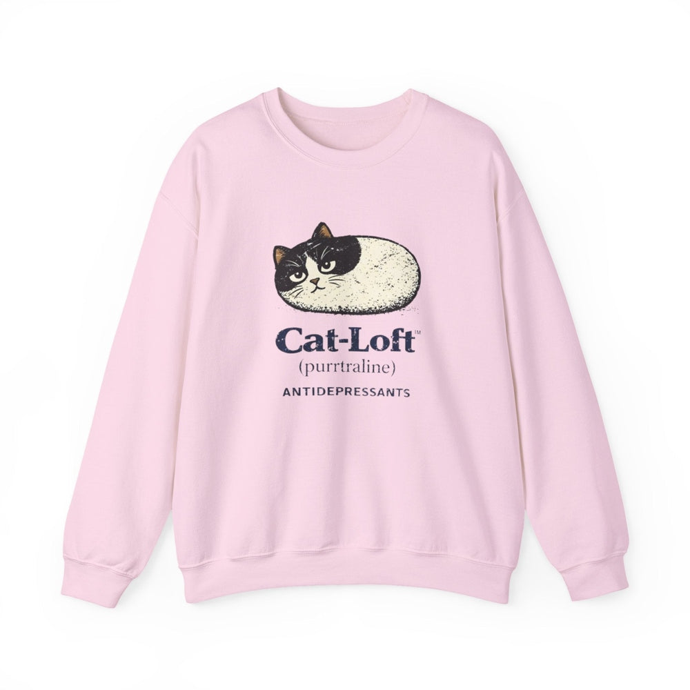 Cat-Loft Crewneck Sweatshirt Light Pink