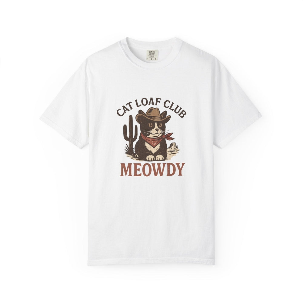 Cat Meowdy T-Shirt White