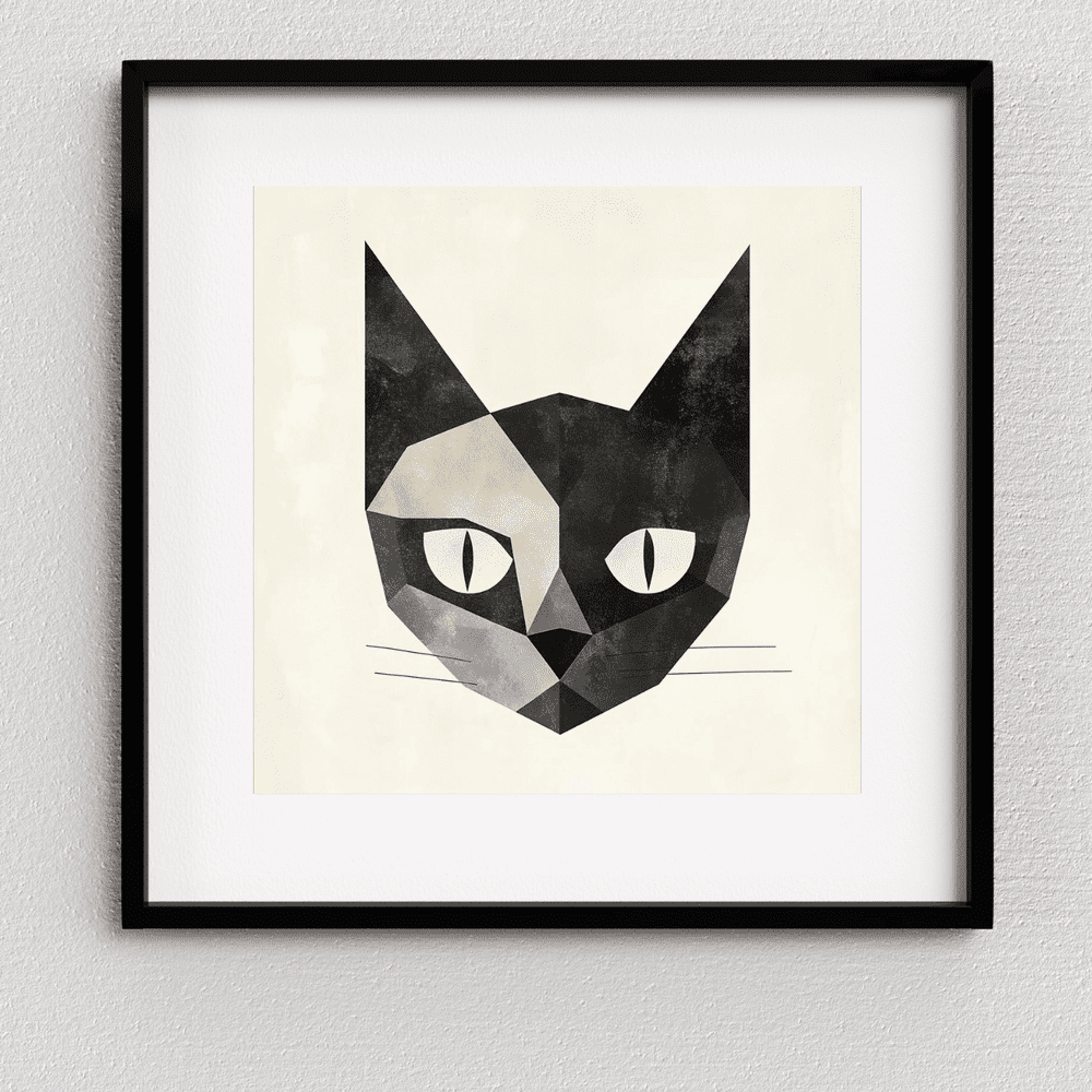 Cat Print - The Golden Catio