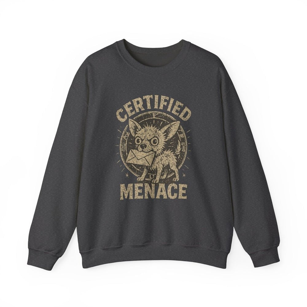 Certified Menace Sweatshirt Dark Heather