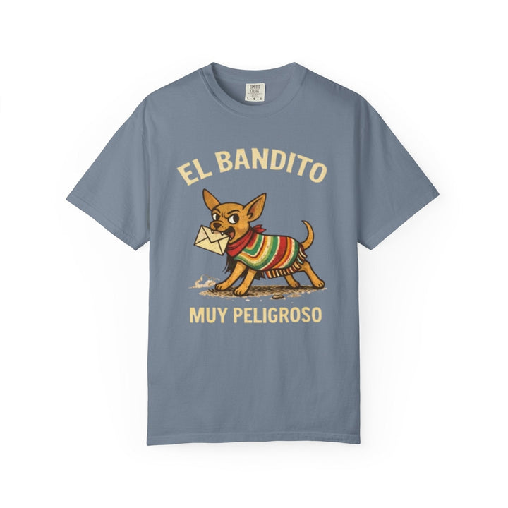 Chihuahua 'El Bandito' T-Shirt Blue Jean