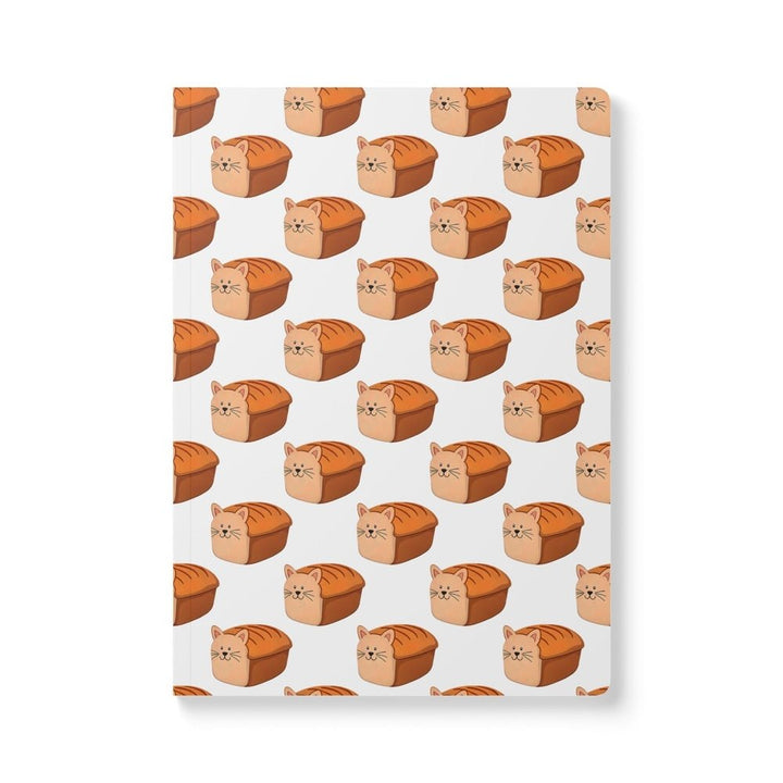 Whimsical Notebook for Cat Lovers 100 pages (50 sheets) Ruled line 5.75" x 8"